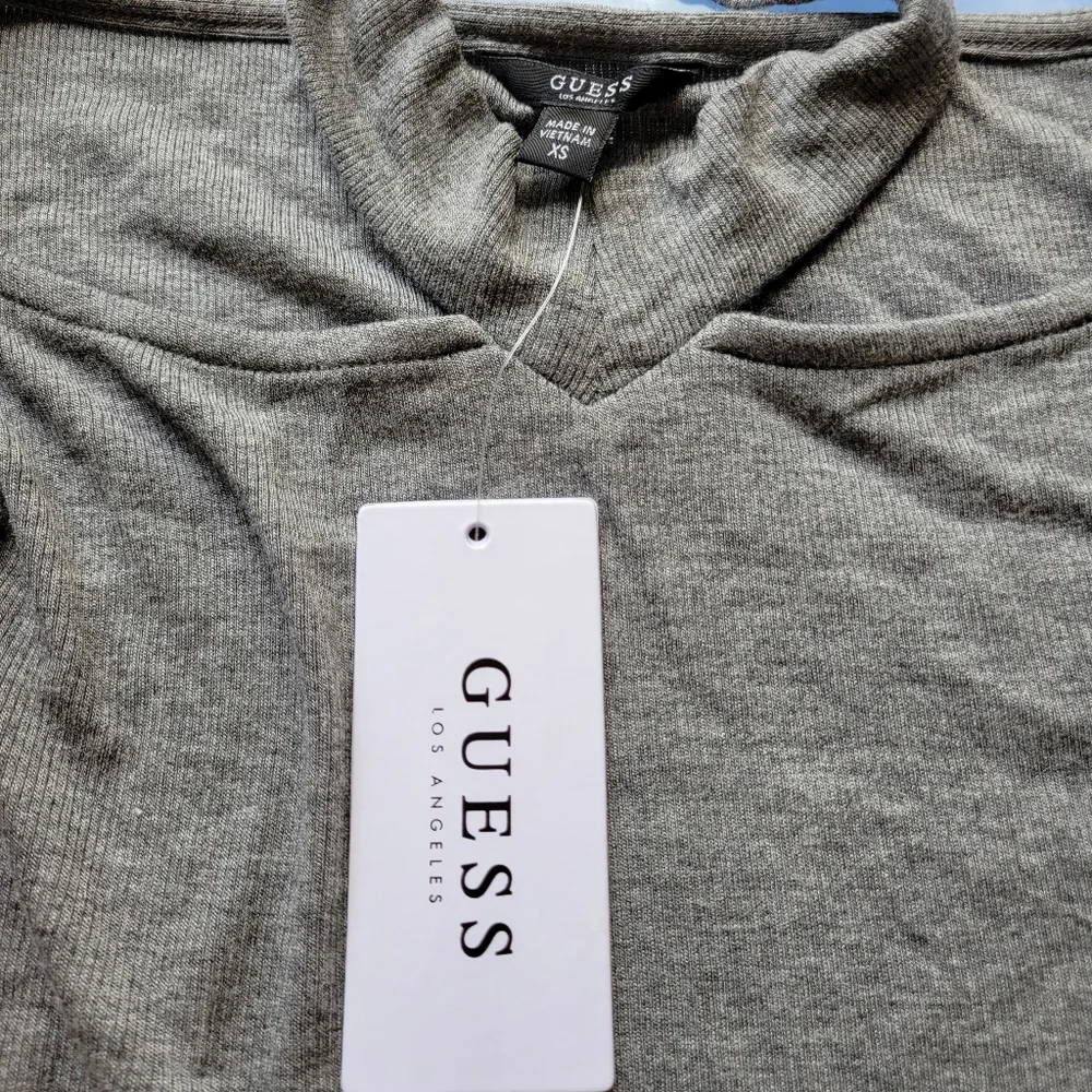 NWT Guess Dayana Knit Blouse - X-Small - Picture 5 of 6